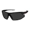 Ergodyne SKOLL, Safety Glasses, Anti-Scratch & Fog-Off+, Smoke Lens, Matte Black Frame, Half-Frame SKOLL-AFAS - alternate 1